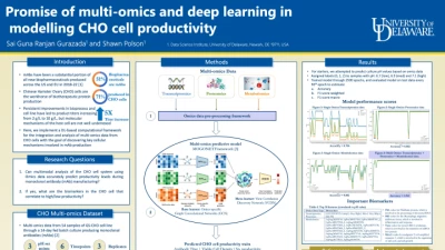 Thumbnail for Exploring the promise of multi-omics and machine learning in modeling CHO cell productivity