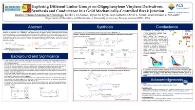 Thumbnail for Exploring different linker groups on Oligophenylene vinylene derivatives: Synthesis and conductance in a gold mechanically-controlled break junction