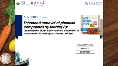 Thumbnail for Enhanced removal of phenolic compounds by ferrate(VI): Unveiling the Bi(III)-Bi(V) valence cycle with in situ formed bismuth hydroxide as catalyst