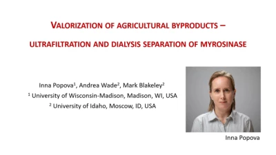 Thumbnail for Valorization of agricultural byproducts - ultrafiltration and dialysis separation of myrosinase