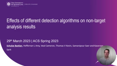 Thumbnail for Effects of different detection algorithms on non-target analysis results