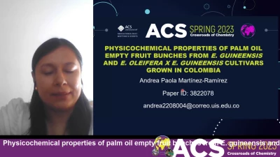 Thumbnail for Physicochemical properties of palm oil empty fruit bunches from E. guineensis and E. oleifera x E. guineensis cultivars grown in Colombia