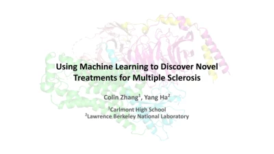 Thumbnail for Developing novel ligands with enhanced binding affinity for the sphingosine 1-phosphate receptor 1 using machine learning
