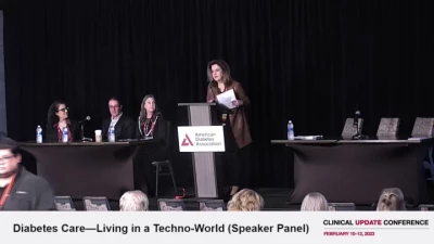 Thumbnail for Diabetes Care—Living in a Techno-World (Speaker Panel)
