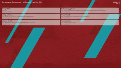 Thumbnail for Consensus or Controversy? Hot Topics in Nutrition 2024