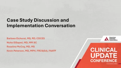 Thumbnail for Case Study Discussion and Implementation Conversation