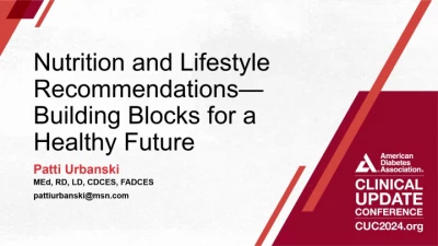 Thumbnail for Nutrition and Lifestyle Recommendations—Building Blocks for a Healthy Future