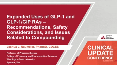 Thumbnail for Expanded Uses of GLP-1 and GLP-1/GIP RAs—Recommendations, Safety Considerations, and Issues Related to Compounding