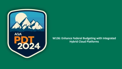 Thumbnail for W136: Enhance Federal Budgeting with Integrated Hybrid Cloud Platforms
