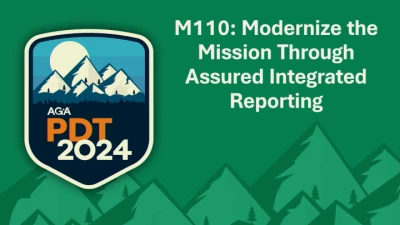 Thumbnail for M110: Modernize the Mission Through Assured Integrated Reporting