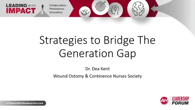 Thumbnail for Opening Remarks & Membership Engagement: Strategies to Bridge the Generation Gap