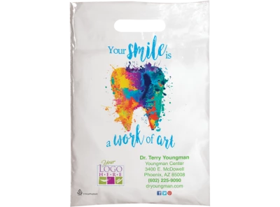 Thumbnail for Your Smile is a Work of Art Large Supply Bag