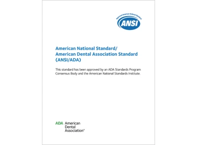Thumbnail for ANSI/ADA Standard No. 180 Dentistry – Test Methods for Rotary Instruments