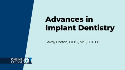 Thumbnail for Advances in Implant Dentistry