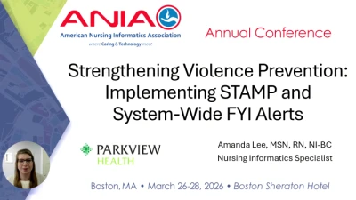 STAMP Out Violence - American Nursing Informatics Association