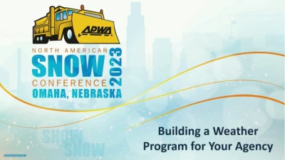 Thumbnail for Building a Weather Program for Your Agency