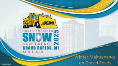 Thumbnail for Winter Maintenance on Gravel Roads