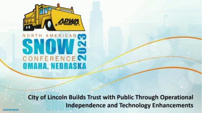 Thumbnail for City of Lincoln Builds Trust with Public Through Operational Independence and Technology Enhancements