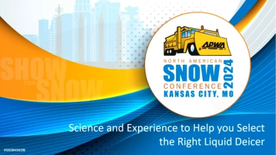 Thumbnail for Science and Experience to Help You Select the Right Liquid Deicer