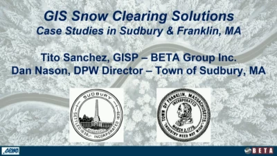 Thumbnail for GIS Snow Clearing Solutions: Case Studies in Sudbury and Franklin, Massachusetts