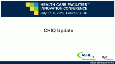 2025 Health Care Facilities Innovation Conference On Demand - American ...