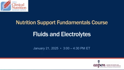 Thumbnail for Fluids and Electrolytes