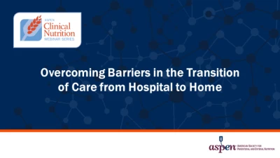 Thumbnail for Overcoming Barriers in the Transition of Care from Hospital to Home