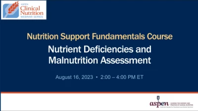 Thumbnail for Nutrient Deficiencies and Malnutrition Assessment