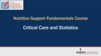 Thumbnail for Critical Care and Statistics