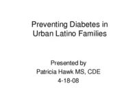 Thumbnail for Preventing Obesity and Type 2 Diabetes in the Latino Community
