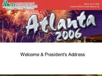 Thumbnail for Welcome & President's Address