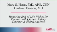 Thumbnail for Honoring End-of-Life Wishes for Persons with Chronic Kidney Disease: A Global Analysis