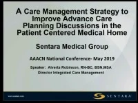 Thumbnail for A Care Management Strategy to Improve Advance Care Planning Discussions in the Patient-Centered Medical Home