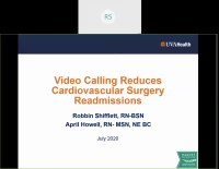 Thumbnail for Video Calling Reduces Cardiovascular Surgery Readmissions