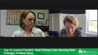 Thumbnail for Top of License Practice: How Primary Care Nursing Role Changes Created Value