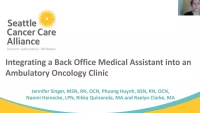 Thumbnail for Integrating a Back Office Medical Assistant into an Ambulatory Care Oncology Clinics