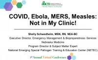 Thumbnail for Welcome and President’s Address & Opening General Session: COVID-19, Ebola, MERS, Measles: Not in My Clinic!