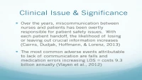 Thumbnail for Standardized Bedside Shift Report and Patient-Nurse Communication Scores as Measured by HCAHPS