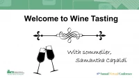 Thumbnail for Wine Tasting with Sommelier, Samantha Capaldi