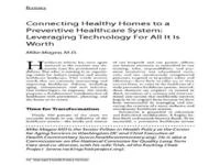 Thumbnail for Keynote Address: Health Care Systems of the Future