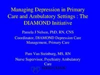 Thumbnail for Managing Depression in Primary Care: The DIAMOND Depression Initiative