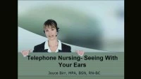 Thumbnail for Telephone Nursing - Seeing with Your Ears