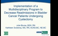 Thumbnail for Implementation of an Interprofessional Program to Decrease Readmissions in Bladder Cancer Patients Undergoing Cystectomy