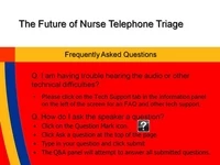 Thumbnail for Medical Call Centers and the Medical Home - The Future is Now