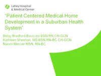 Thumbnail for Patient Centered Medical Home Development in a Suburban Health System