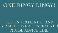 Thumbnail for Getting Patients and Staff to Use a Centralized Nurse Advice Line