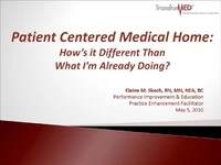Thumbnail for In-Brief Sessions: Issues in Medical Home Models (232 - Patient Centered Medical Home: How is it Different than What I Am Already Doing?; 233 - The Role of Nursing in Developing and Implementing a Patient-Centered Medical Home Model in a Primary Care Clin