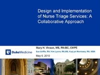 Thumbnail for Implementing Evidence-Based Telehealth Nursing: A Collaborative Approach