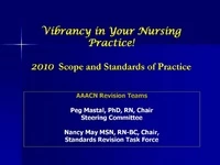 Thumbnail for Vibrancy in Your Nursing Practice: New Ambulatory Standards