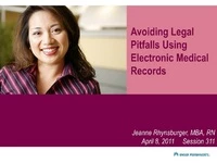 Thumbnail for Avoiding Legal Pitfalls When Using Electronic Medical Records